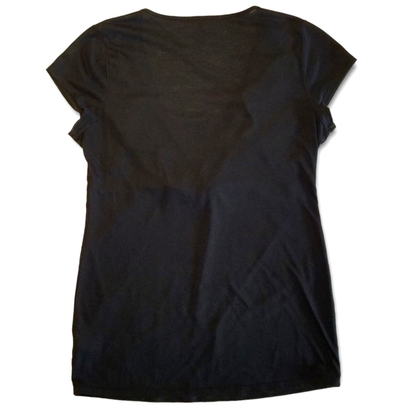 Thyme Maternity Black Nursing Top, Large - Picture 3 of 6